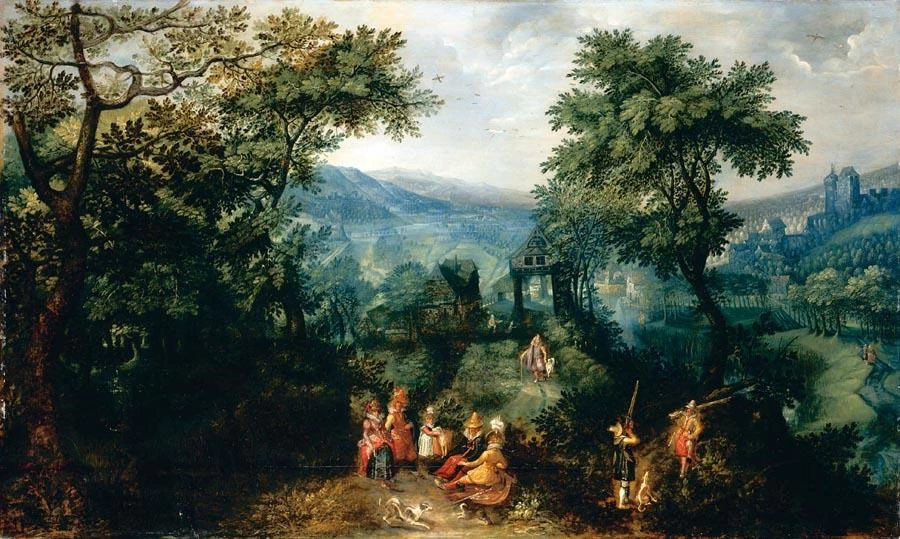 Ampio paesaggio